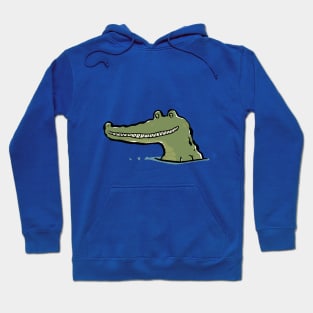 smiling croc Hoodie